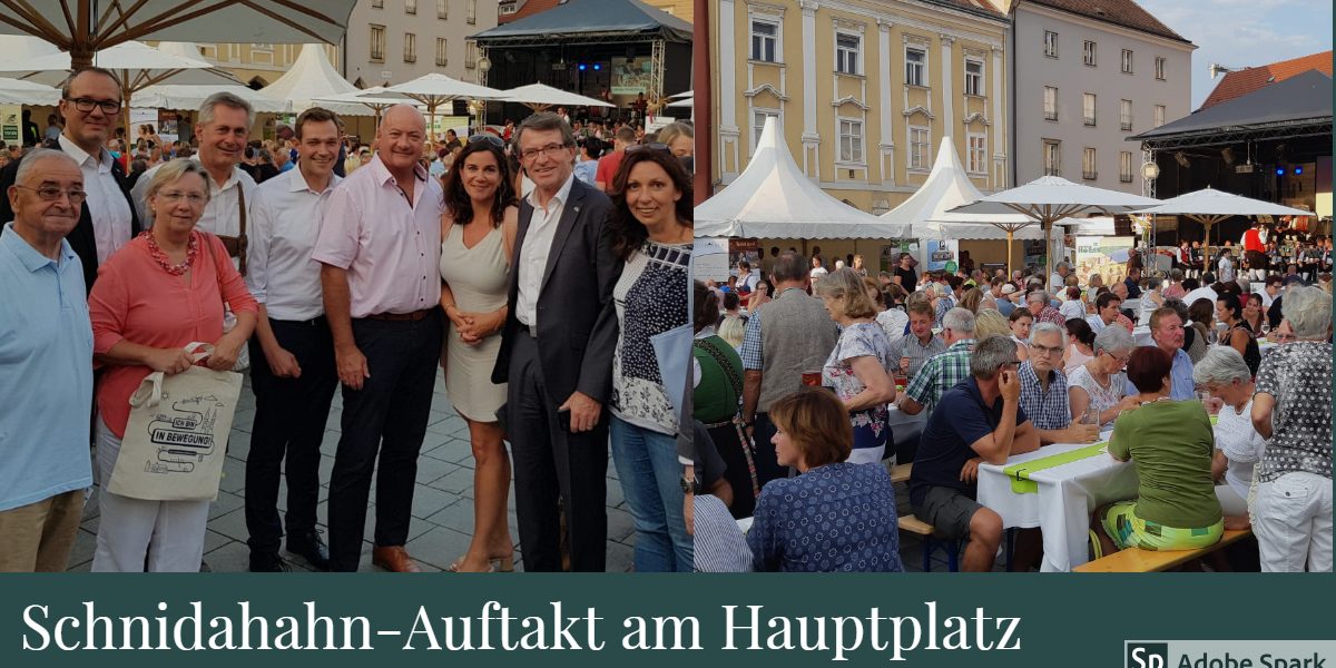 „Schnidahahn“ am Hauptplatz